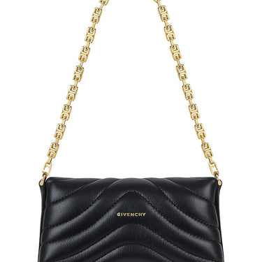 Givenchy Micro 4G Soft Bag In Quilted Leather Black