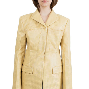 Jacquemus Women La Veste Palha Beige