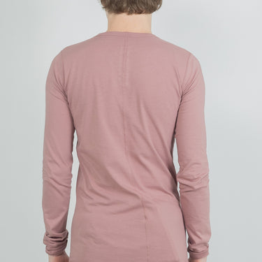 Rick Owens Knit T Shirt Basic Ls T Dusty Pink