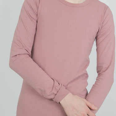 Rick Owens Knit T Shirt Basic Ls T Dusty Pink