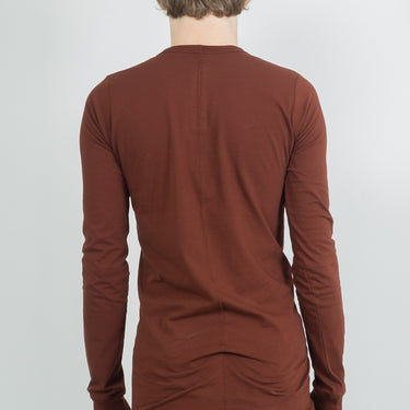 Rick Owens Knit T Shirt Basic Ls T Henna