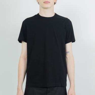 Rick Owens Knit T Shirt Short Level T Black