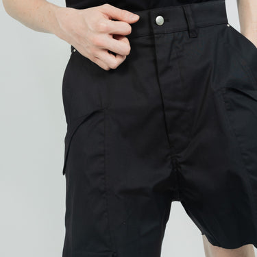 Rick Owens Woven Shorts Stefan Black