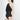 Rick Owens Womens Knit Body Lido Draped Body Black