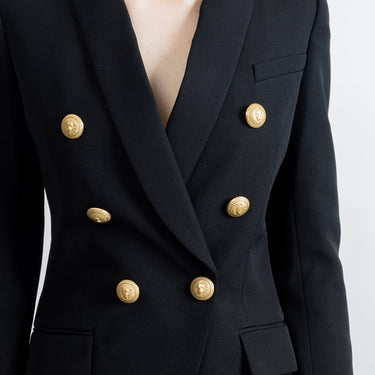 Balmain Women Classic 6-Button Jacket Black