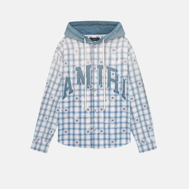 Hooded Overshirt Cerulean