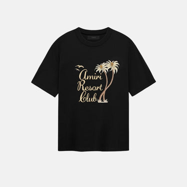 Twisted Palms Tee Black