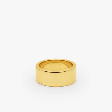 Silver Vermeil Medium Flat Ring