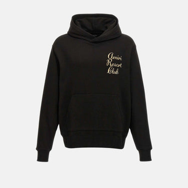 Twisted Palms Hoodie Black