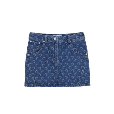 Deadstock Denim Mini Skirt Blue