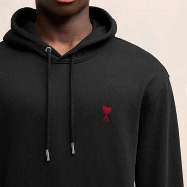 Hoodie Ami De Coeur Rouge Noir