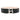 Balmain B-Belt 3,5Cm-Grained Lth Monogram Black