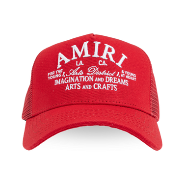 Arts District Trucker Hat Red