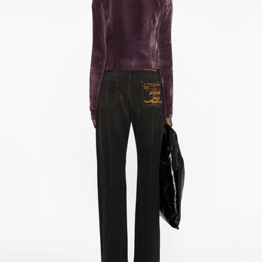 Rick Owens Women Classic Biker In Amethyst