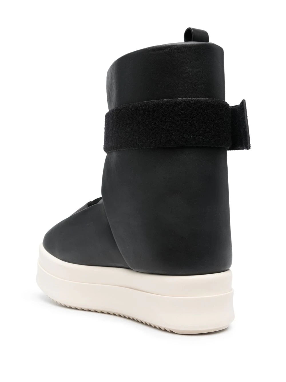 Rick Owens Luxor Runway Splint Sneaks Black/Milk