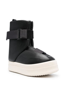 Rick Owens Luxor Runway Splint Sneaks Black/Milk