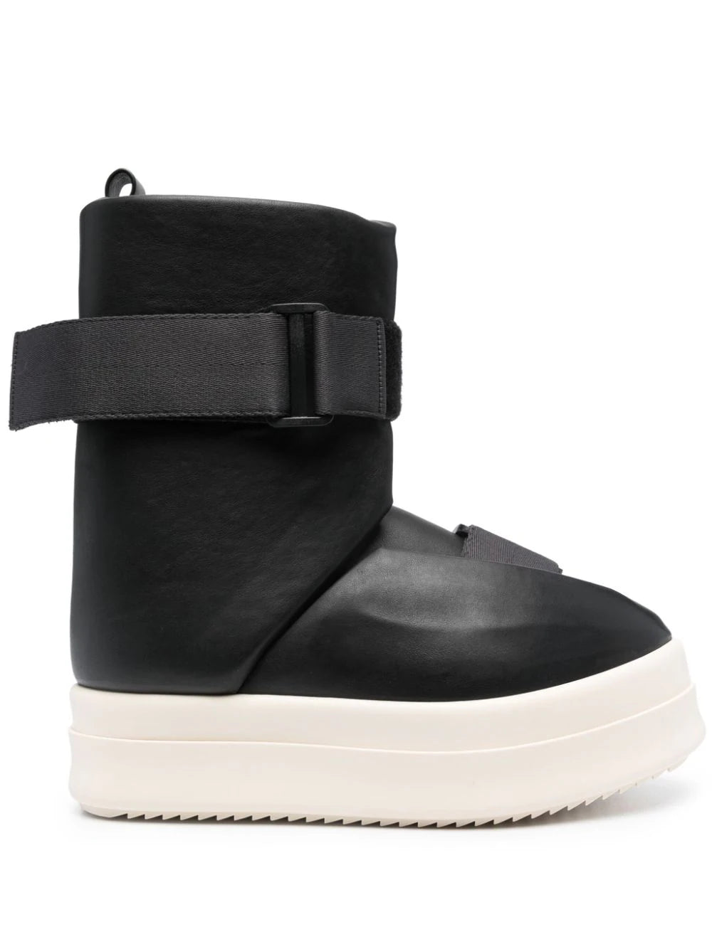 Rick Owens Luxor Runway Splint Sneaks Black/Milk