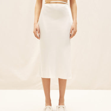 Jacquemus Women La Jupe Notte Off-White