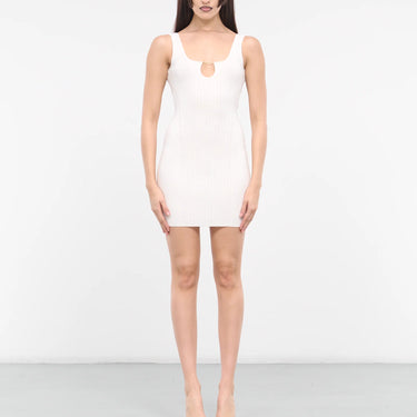 Jacquemus Women La Mini Robe Sierra Off White