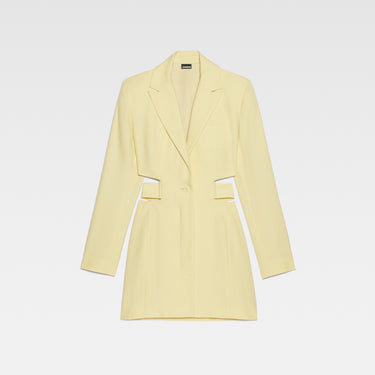 Jacquemus Women La Robe Bari Pale Yellow