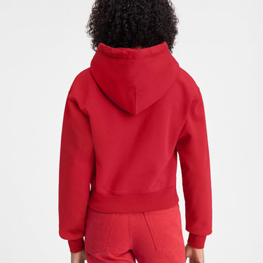 Le Hoodie Gros Grain Dark Red