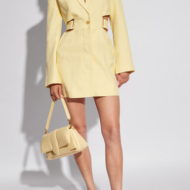 Jacquemus Women La Robe Bari Pale Yellow