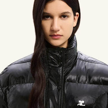 Puffer Jacket Ac Vinyl Black