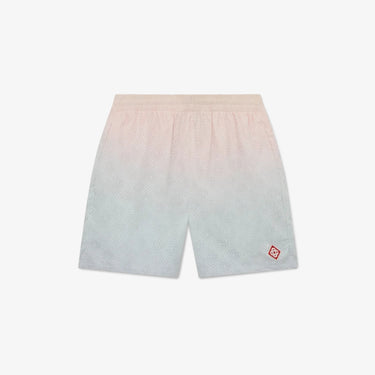 Mens Perforated Shorts Gradiant