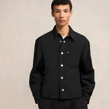 Padded Ami de Coeur Overshirt Noir