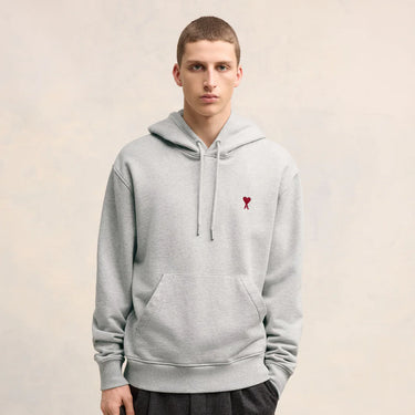 Hoodie Ami De Coeur Rouge Grey