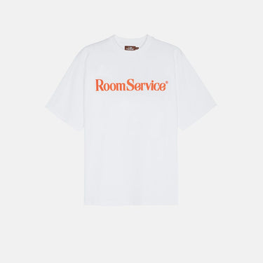 Room Service White Tee