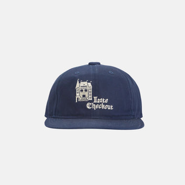 Navy Hotel Logo 6 Panel Cap