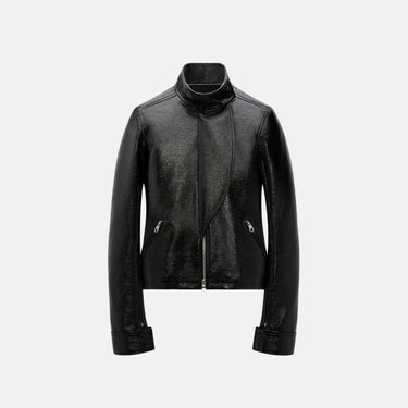 Jacket Motorcycle Vinyl Black