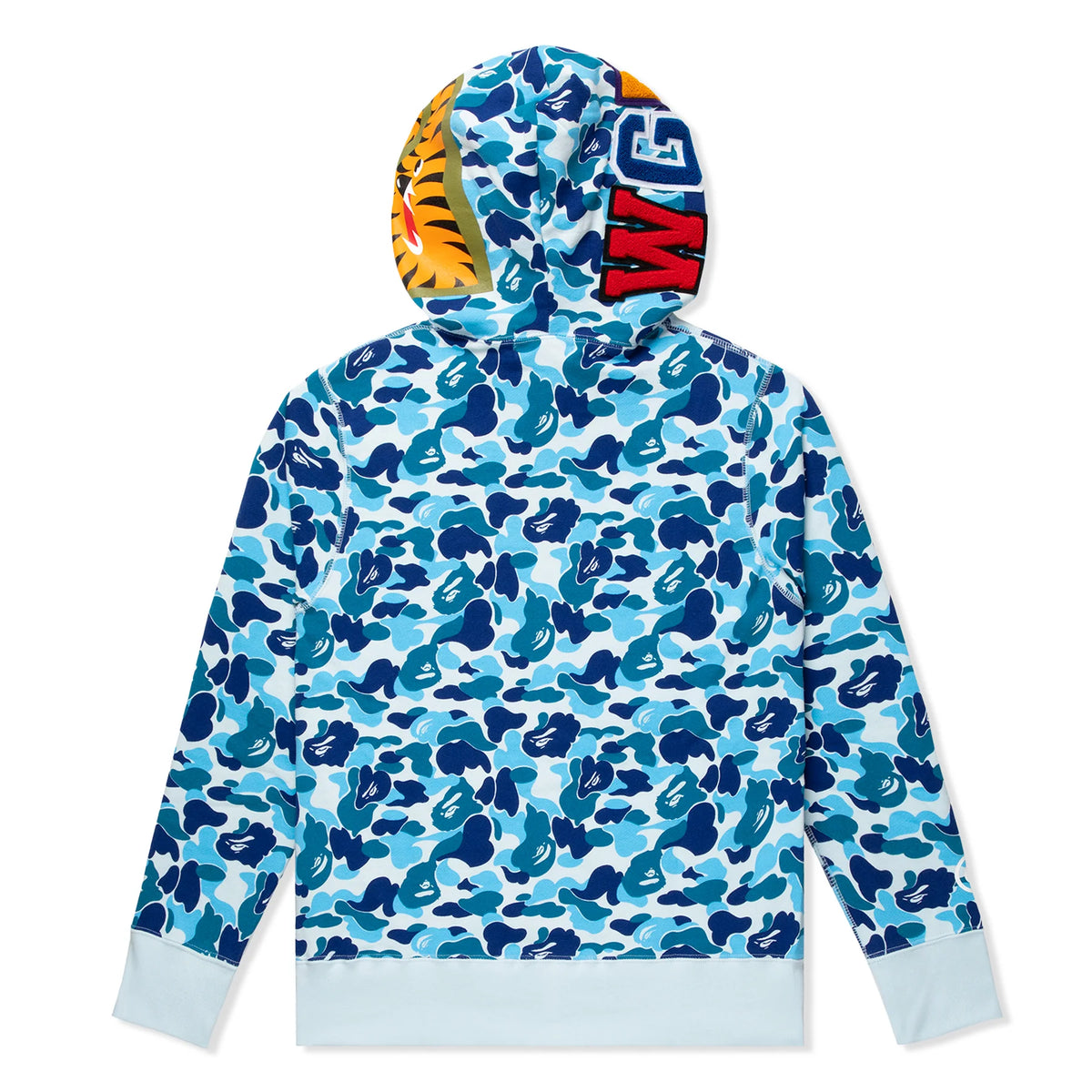 Bape Abc Camo Shark Full Zip Hoodie Blue – Jet Mexico