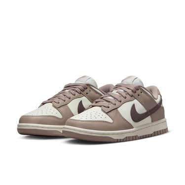 Women Dunk Low Sail/Plum Eclipse-Diffused Taupe