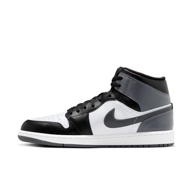 Air Jordan 1 Mid Black/Iron Grey-White