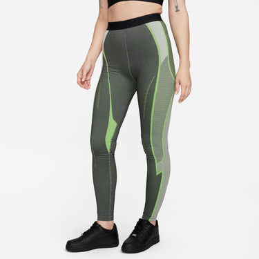 Nike Women x Feng Chen Wang Tights Off Noir/Lt Smoke Grey/Action Green