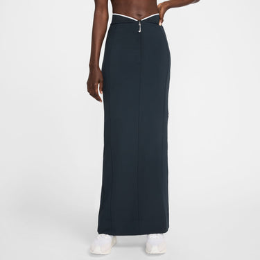 Nike X Jacquemus Women Long Skirt Dark Obsidian/White