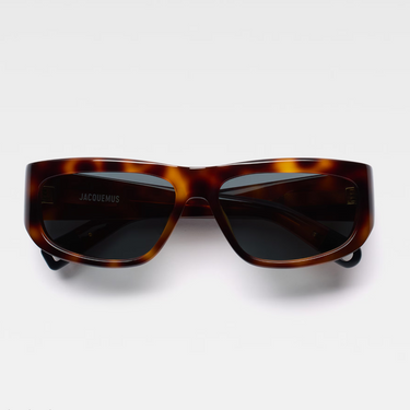 Jacquemus Pilota Sunglasses Multi Brown