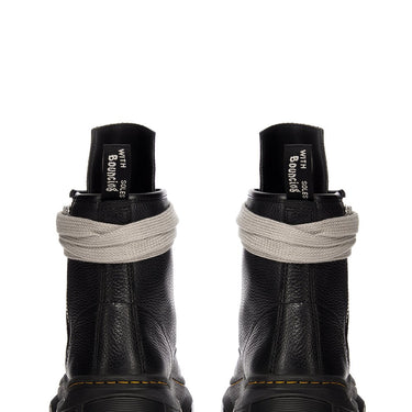 Rick Owens X Dr Martens Womens Leather Boots 1460 Dmxl Black