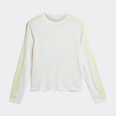 Wales Bonner Knit Long Sleeve Long-Sleeve Top White