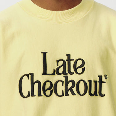 Crewneck Sweatshirt Yellow Black