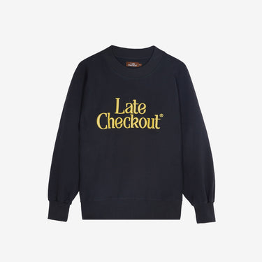 Crewneck Sweatshirt Black Yellow