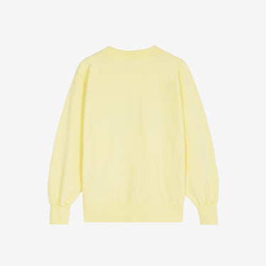 Crewneck Sweatshirt Yellow Black