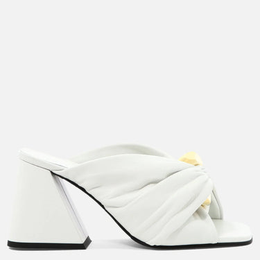 Jw Anderson Chain Link Heel Mule White