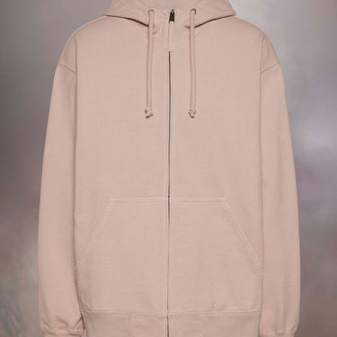 Embroidered Logo Hoodie Powder