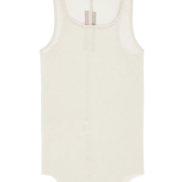 Knit Top Basic Rib Tank Pearl