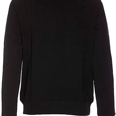 Balmain Flock & Foil Sweatshirt Black