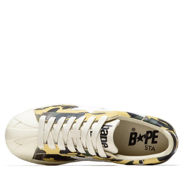 Bape Skull Sta 1St Camo M1 Yellow