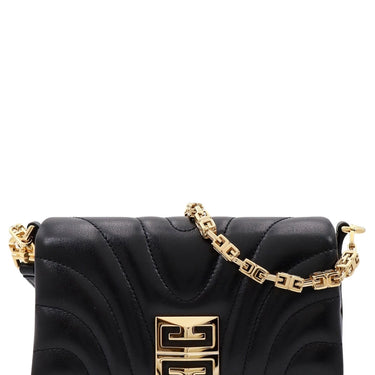 Givenchy Micro 4G Soft Bag In Quilted Leather Black